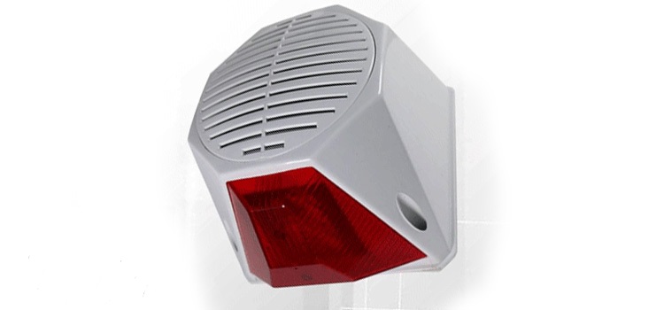 بلندگو مجهز به آژیر با جعبه شکیل